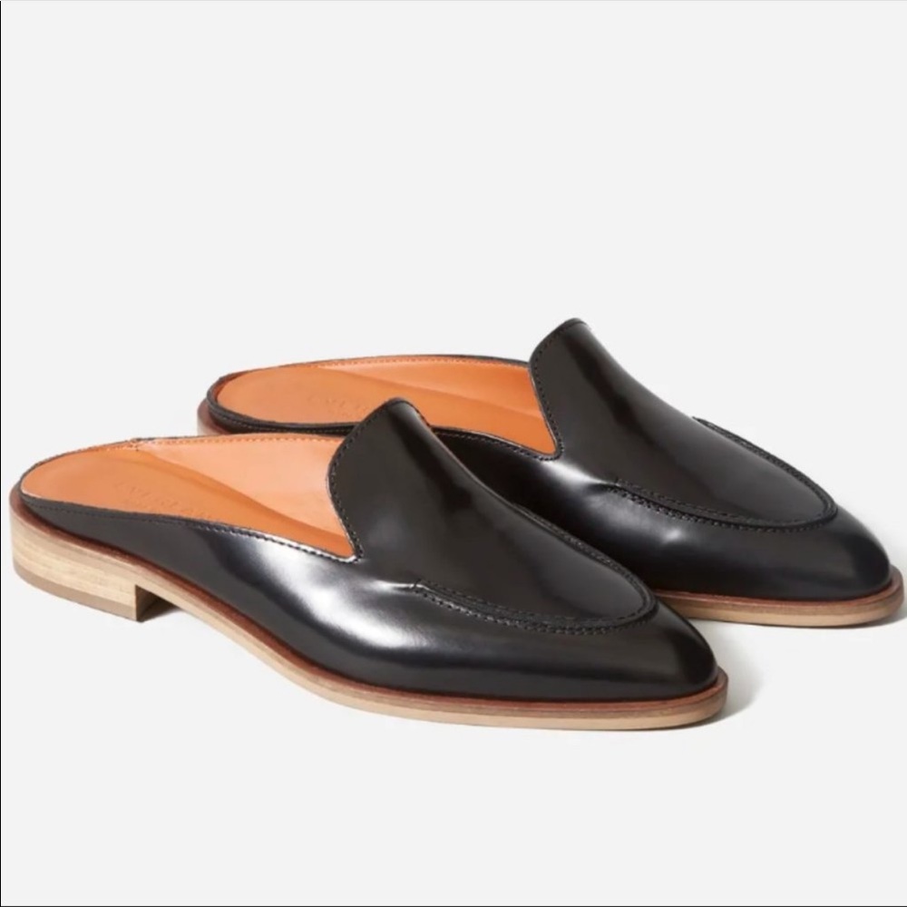 Everlane Modern Mule Black 100% leather